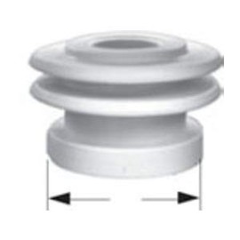 Lip seal for urinal inlet fitting OTTO HAAS W No. 6029