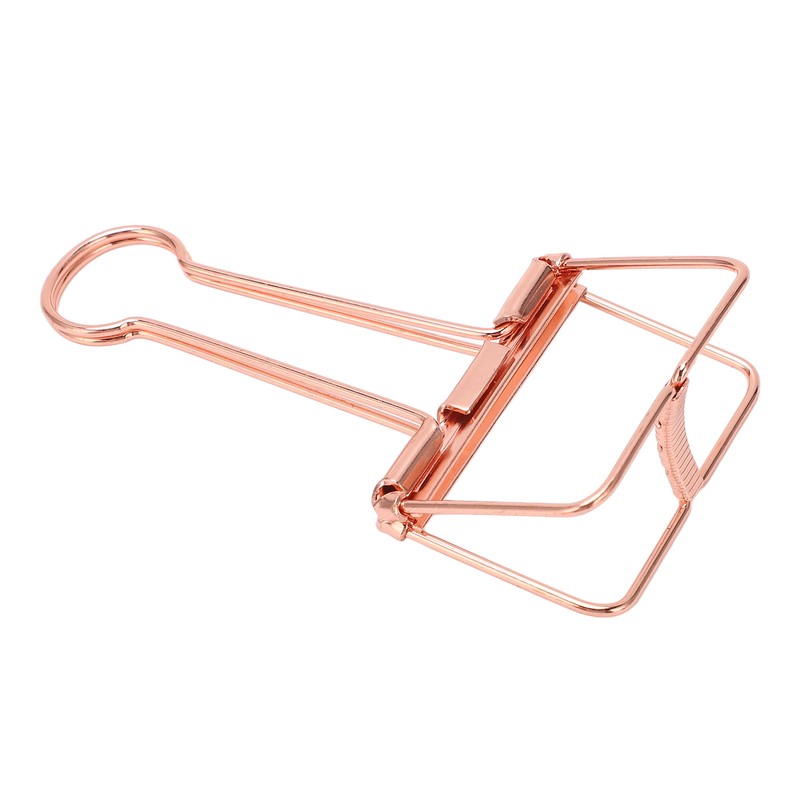30Pcs Wire Binder Clips 2in Wide Hollow Out Strong Metal