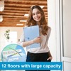 Document Folder A4, Document Bag A4 with 12 Compartments, Expandable