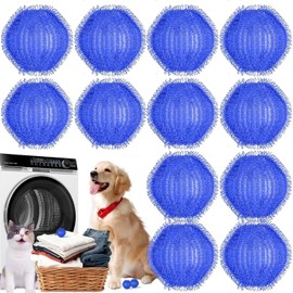 Pet Hair Remover for Laundry, Hair Catcher for Washing Machine, 12PCS | Washing Machine Fur Catcher, Dog Hair Remover for Laundry & Cat Laundry Pet Hair