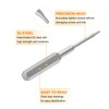 HARFINGTON 5pcs P2 Pentagon Screwdriver Bit 5/32" Hex Shank 35mm/1.38"