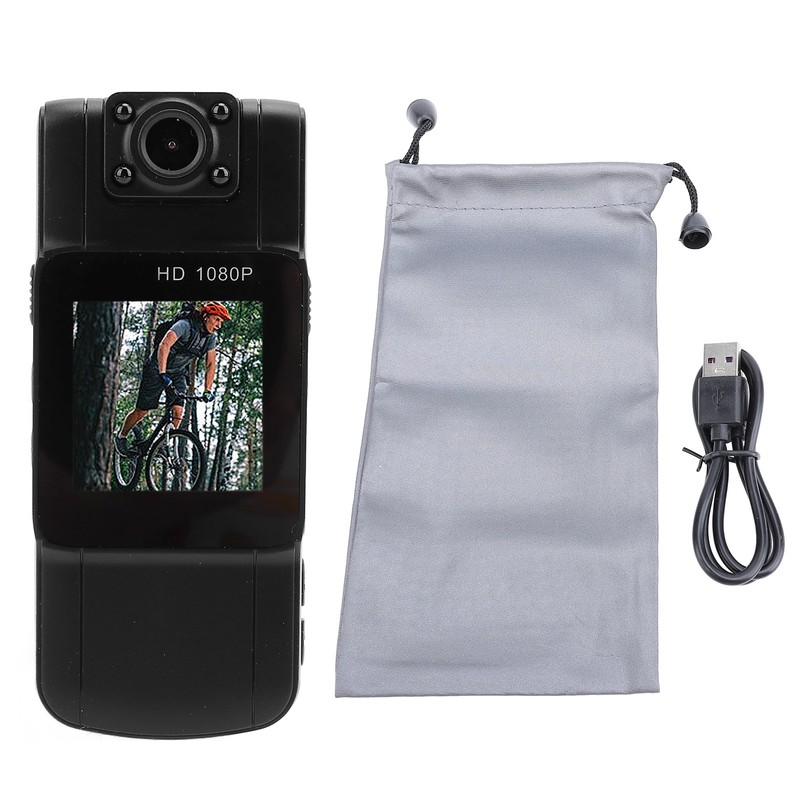 Portable Video Recorder 1080P Night Vision 1.5 Inch IPS Screen