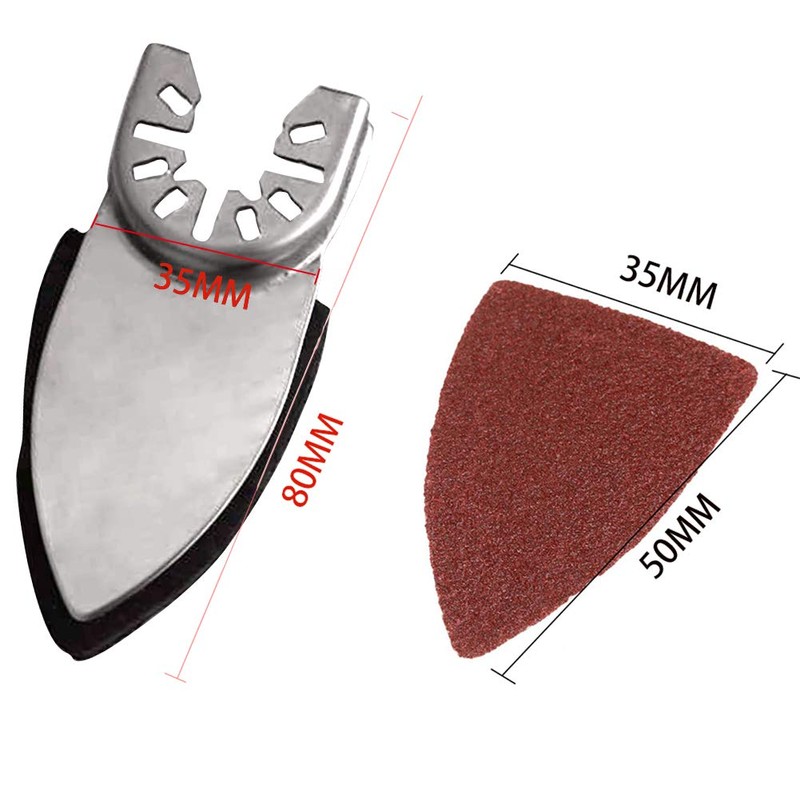 Finger Sanding Sheets Sand Disc Kit, Oscillating Saw Sanding Kit