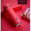 14oz/400ml Vacuum Insulated Glass Bottle,Glass Vacuum Drinking Cup,glass lined thermos,