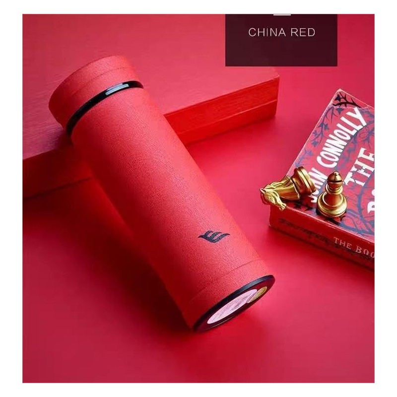14oz/400ml Vacuum Insulated Glass Bottle,Glass Vacuum Drinking Cup,glass lined thermos,
