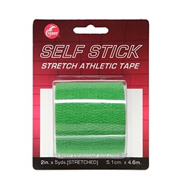 Cramer Eco-Flex Self-Stick Stretch Tape, Cohesive Tape, Flexible Elastic Sports Tape, Athletic Training Room Supplies, Easy Tear & Self-Adherent Bandage Wrap, Single 5 Yard Roll, Compression Tape