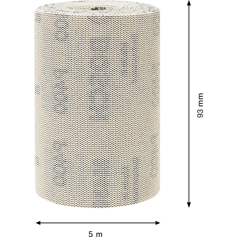 Bosch Professional 1x Expert M480 Sanding Net Roll (for Hardwood,