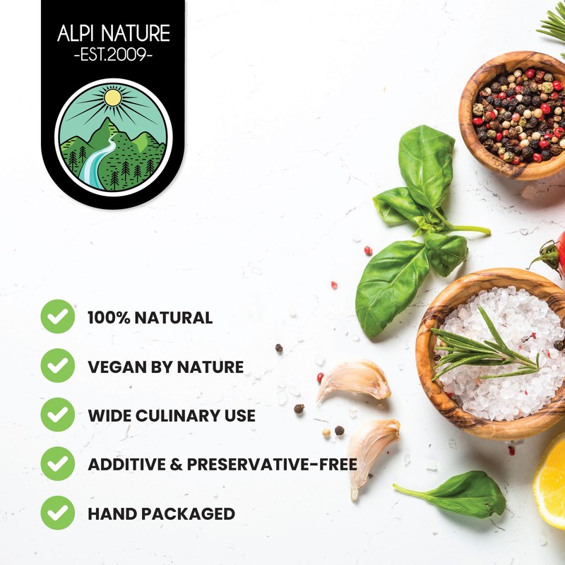 Alpi Nature Black Peppercorns Ground 250g 8.8 oz, Ground Black