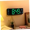 GRIRIW Large Digital Wall Clock LED Display with Remote Control