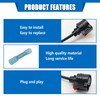 Icyhaws Starter Pigtail Connector Harness Plug, Replaces# PT2974, H7155, 19300471,