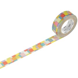 Japanese Washi Masking Tape - Mosaic Bright