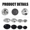 8 PCS Cooker Hat Set,High Cooking Performance Stove Lids,1 Large