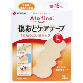 Atofine Scratch Care Tape L Size 3 Pieces x 3 Pieces Set
