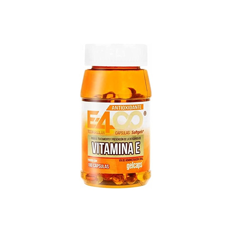 GELCAPS Vitamina E 400mg Con 300 Cápsulas Antioxidante