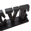 Rustic Wood Believe Letter Sign - Free Standing Decorative Table