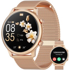 Hwagol Smart Watch for Women Answer/Make Calls, 1.39" HD Smart watch, Fitness Watch with Heart Rate/SpO2/Sleep Monitor/Step Counter, 110+ Sports Activity Fitness Tracker, Smartwatch for iOS Android