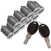 10 x Socket Cylinder Key Lock Caravan Motorhome Caravan FF