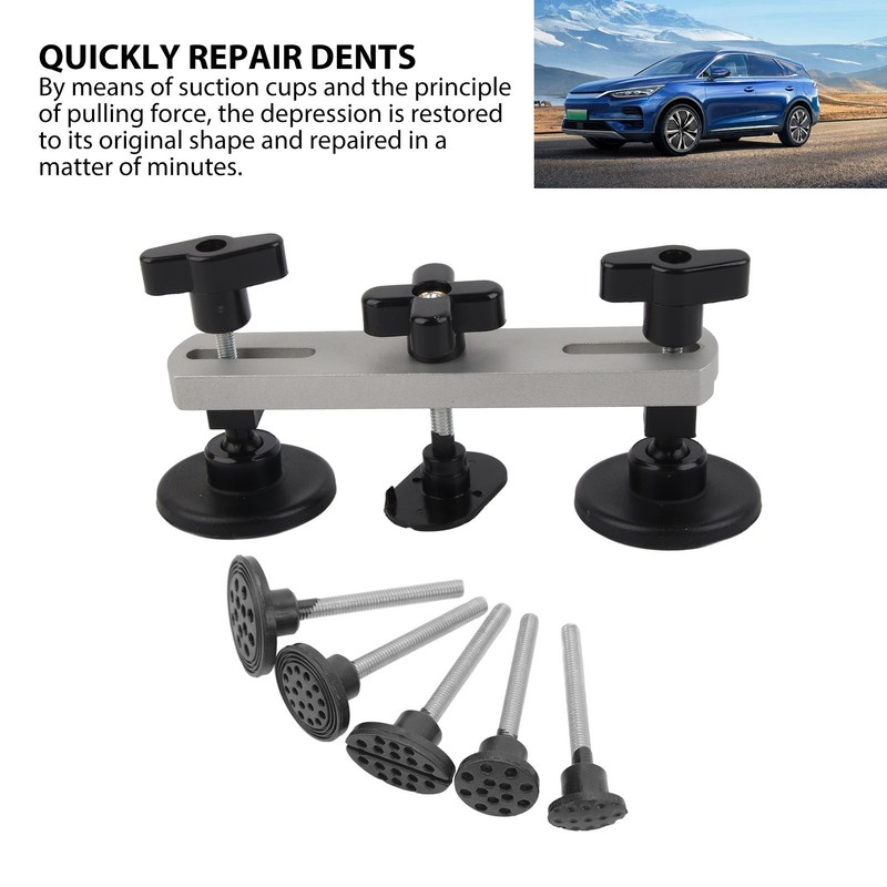 Bridge Dent Puller Tool Vehicle Body Repair Tool with 5pc