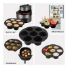 Luxury 2 Molde Flexible Silicon Cupcake Muffin Hornear Reposteria