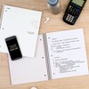 Five Star Spiral Notebook + Study App, 3 Subject, College