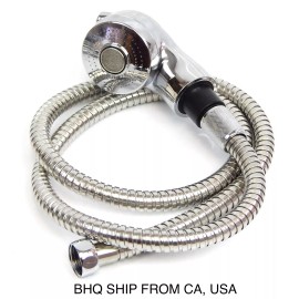 Beauty Headquarters Salon Shampoo Equipment Large Chrome Shampoo Sprayer