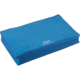 Hagerty Zippered Flatware Storage Drawer Liner –Tarnish Preventative Silverware Organizer, Large Container, Cutlery Holder, and Utensil Keeper Bag, Made in USA, Kosher Certified,Blue, 19" x 12" x 2.5"