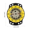 BESPORTBLE Glow Dark Dive Compass with Elastic Band Multipurpose Scuba