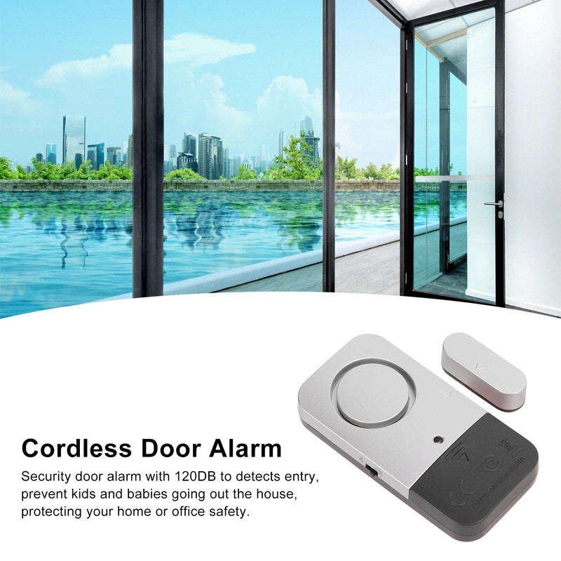 4 Set Door Window Alarm 120DB High Accuracy Safety Door