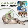 Supet Cat Cone Collar Soft Comfortable Adjustable Waterproof cat recovery