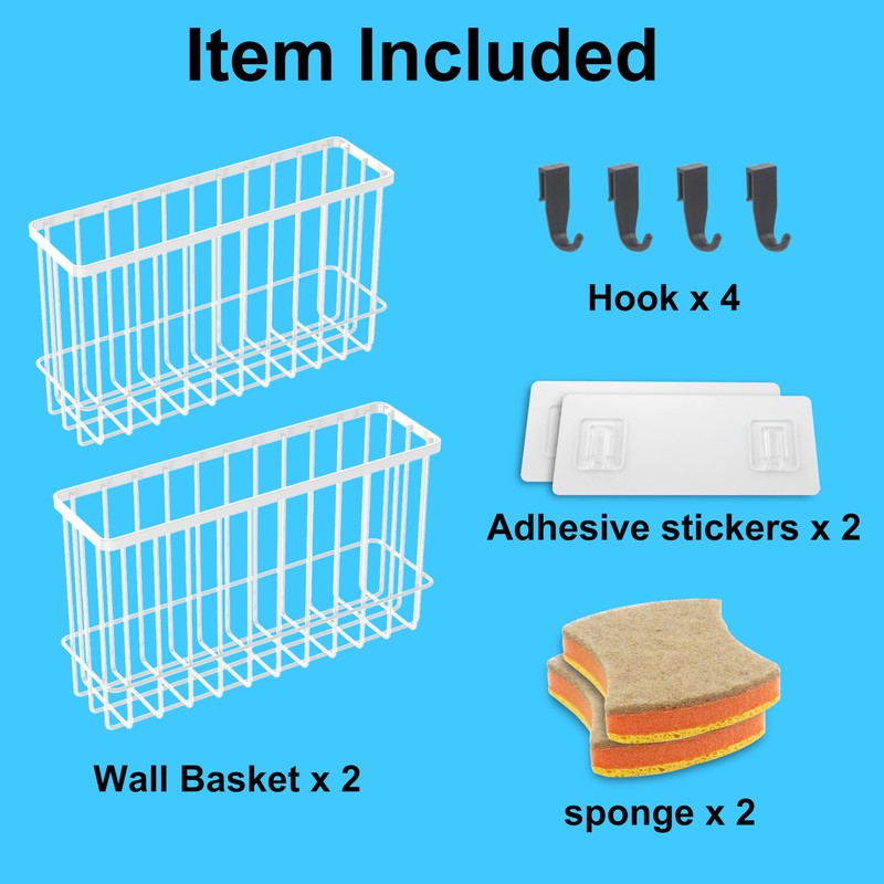 Cabinet Door Organizer 2Pcs, Foil and Plastic Wrap Organizer with