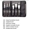 SEPHORA COLLECTION Deluxe Charcoal Antibacterial Brush Set 6PCS