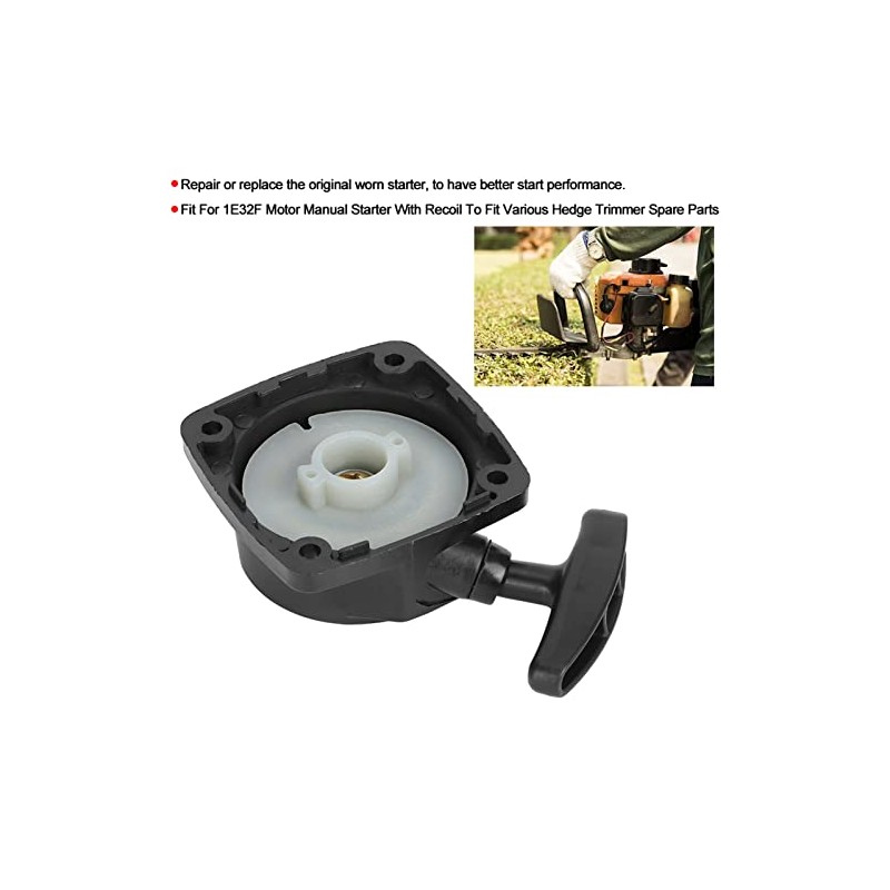 Pull Recoil Starter, 23CC Engine Hand Pull Recoil Start Cup