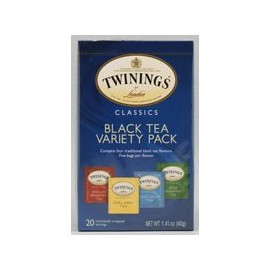 Twinings Black Tea Variety Pack - 20 Tea Bags