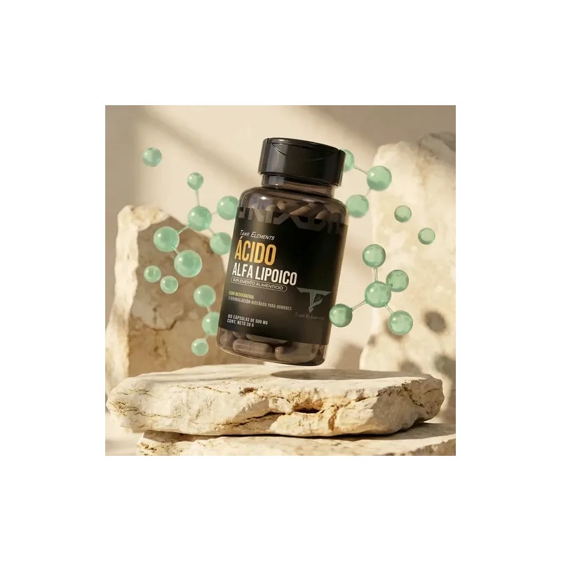 Ácido Alfa Lipoico y Resveratrol Tawr Elements – 60 Cápsulas