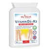 Vitamin D3 3000 IU and K2 MK-7 100mcg 90 Capsules