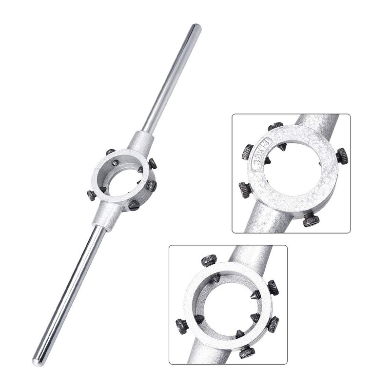 sourcing map Die Holder M12-M14 Metric Round Die Holder 38