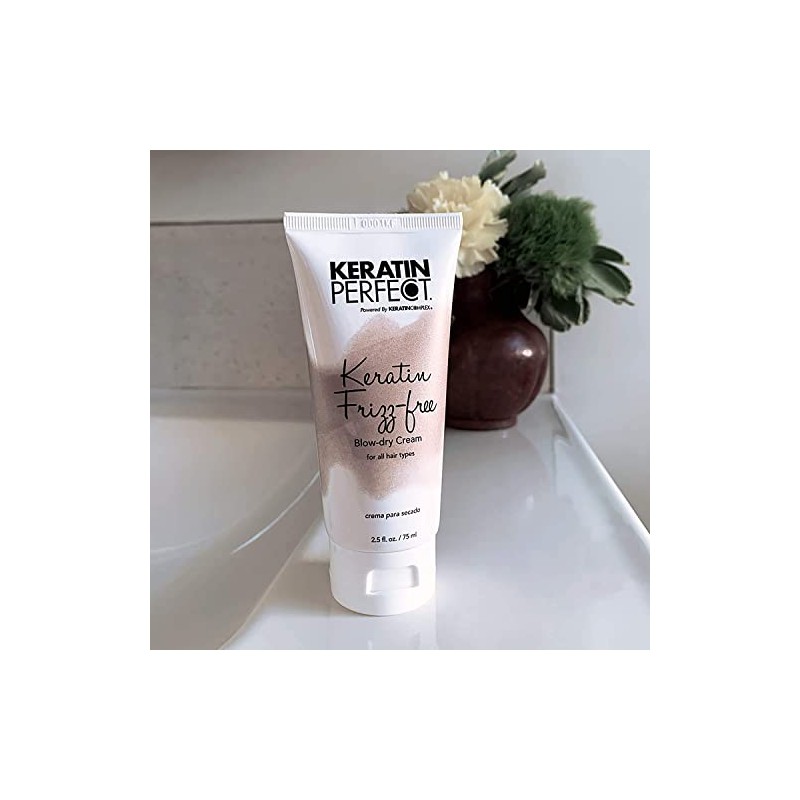 Keratin Perfect Keratin frizz-free bow dry cream