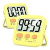 Antonki 2 Pack Digital Timer for Kids, Magnetic Countdown Kitchen