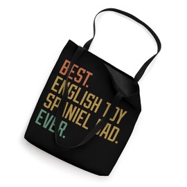 Best English Toy Spaniel Dad Ever Dog Breed Father's Day Tote Bag