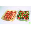 Rubbermaid 1/3 100mm 3.8L Gastronorm GN Food Pan - Amber