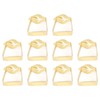 10Pcs Tablecloth Clips Stainless Steel Leaf Style Anti Slip Multi