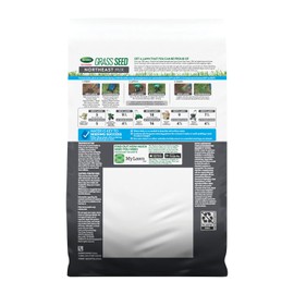 Scotts Turf Builder Grass Seed Northeast Mix - Grass Seed Plus Lawn Fertilizer and Soil Improver, Covers Up To 1,130 sq. ft., 2.4 lb.