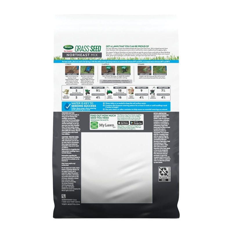 Scotts Turf Builder Grass Seed Northeast Mix - Grass Seed