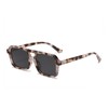 WDZAYXC Stylish Rectangular Sunglasses for Men and Women, UV Protection,