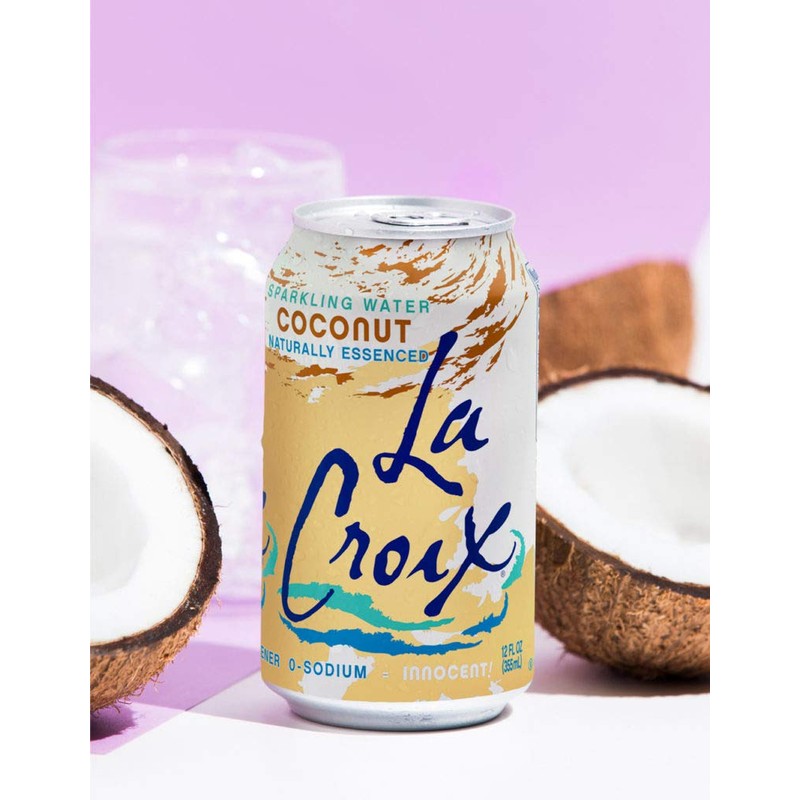 LaCroix Sparkling Water, Coconut, 12 Fl Oz (pack of 12)