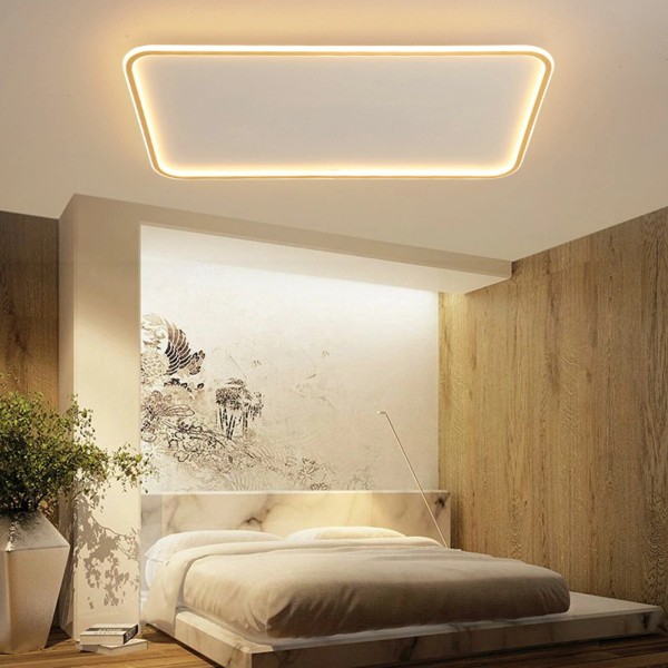 Unbranded Modern Ultrathin LED Ceiling Light, Acrylic Square Flush Mount