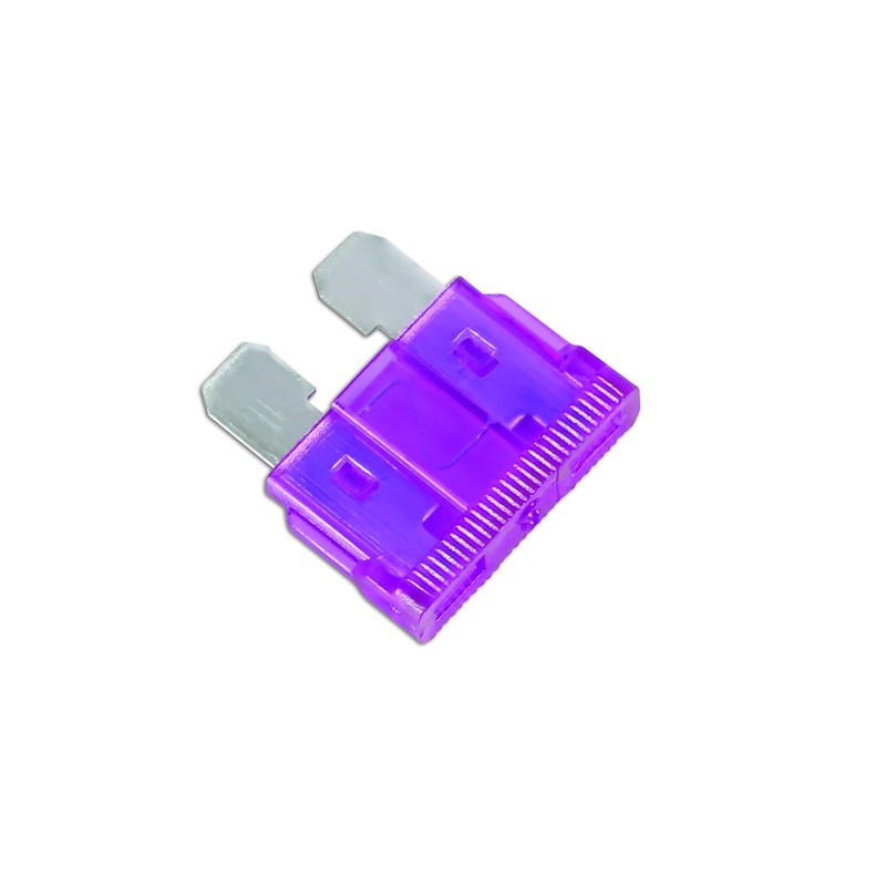 Connect Workshop Consumables 30411 Auto Blade Fuse, 3 A, Violet,