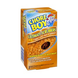 Chore Boy 00215 2CT Copper Chore Boy® Scrubbers 2 Count