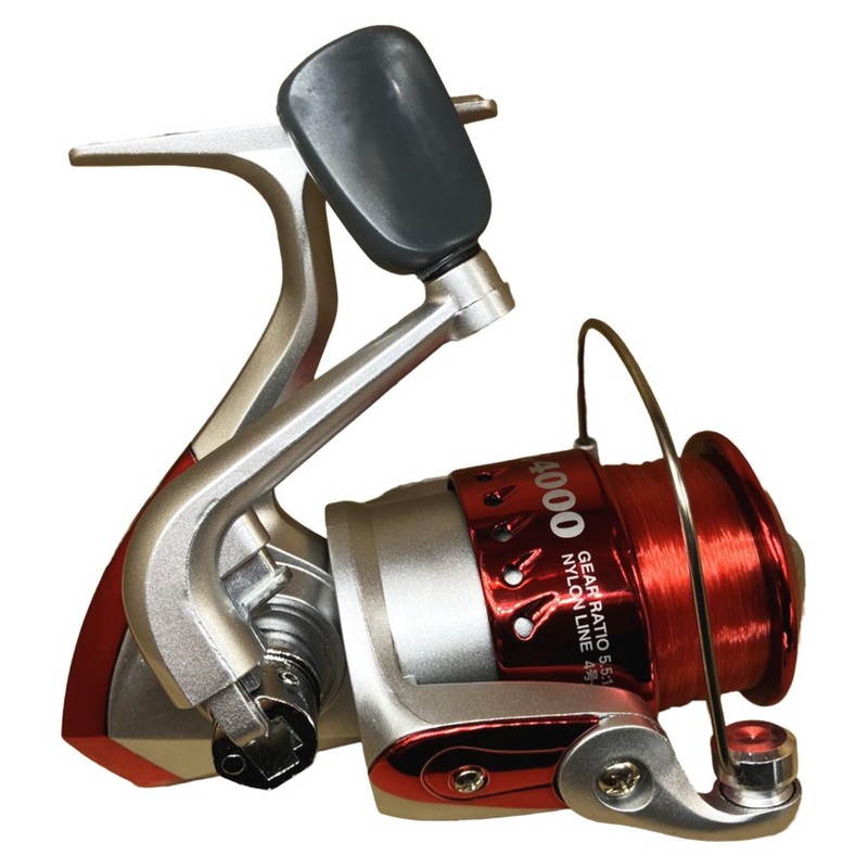 Riseway 4000 Basic Spin Reel with Thread No. 4 -