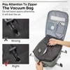 Vacuum Travel Backpack - Save 30% Space with Compression, Carry-On